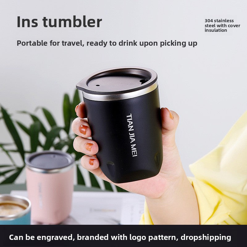 Taza Térmica Acero Inoxidable 304 Doble Pared 300ml — 6 Colores | Selecto Shop