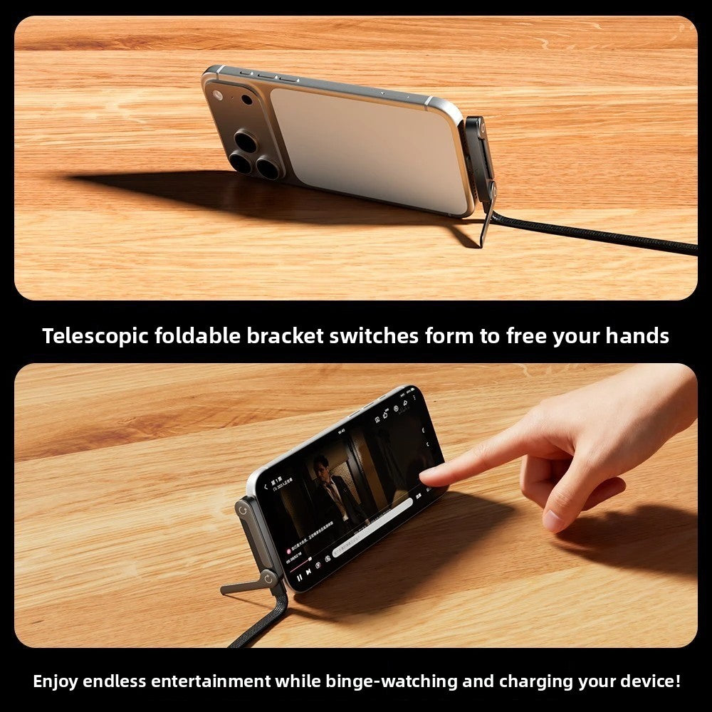 Cable Cargador 240W con Soporte para Celular — Android y iPhone | Selecto Shop