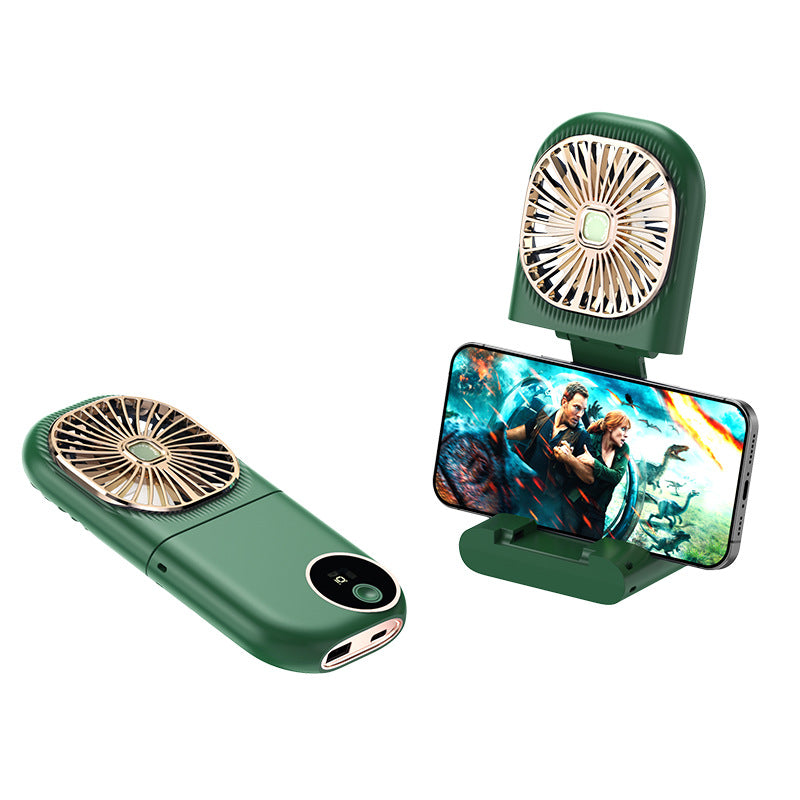 Ventilador Portátil con Clip Recargable USB | 3 Velocidades y Motor Silencioso para Escritorio y Cuello