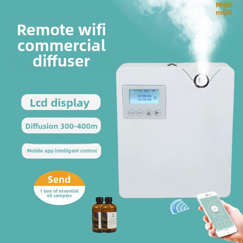 Humidificador Aromatizador Ultrasónico con Control Remoto y App | Silencioso 36dB | Temporizador 8h