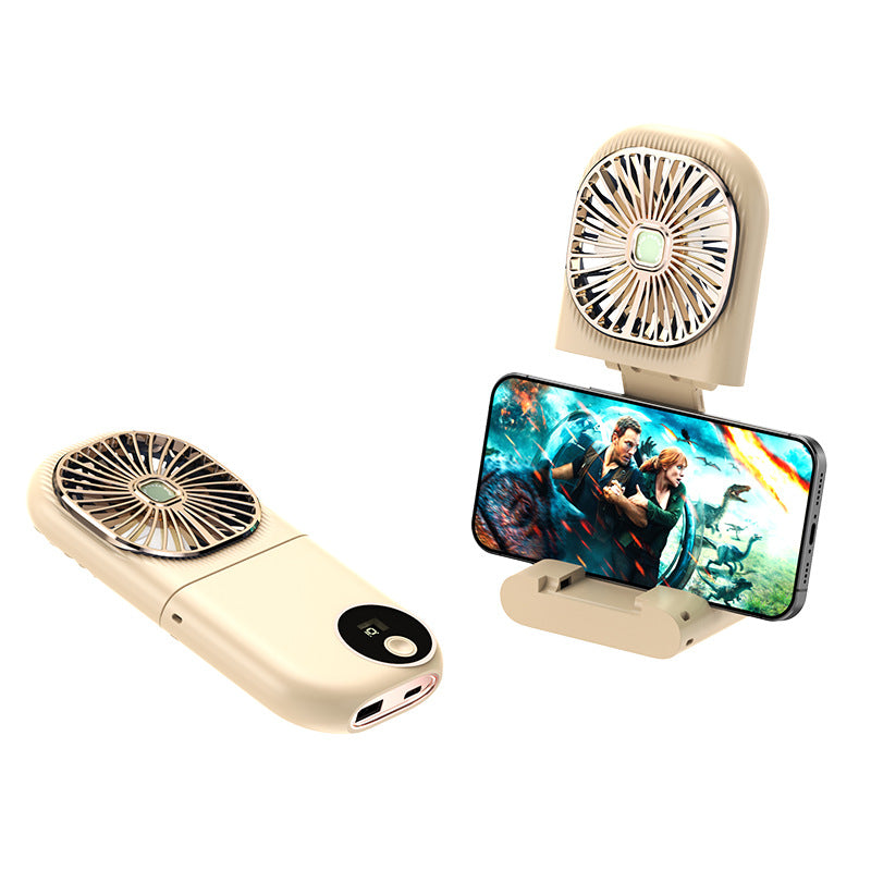 Ventilador Portátil con Clip Recargable USB | 3 Velocidades y Motor Silencioso para Escritorio y Cuello