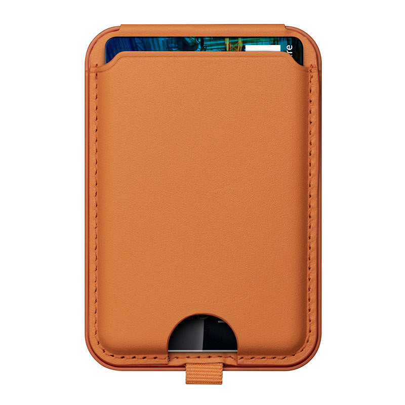 Cartera MagSafe para Celular | Porta Tarjetas de Piel con Soporte | 6 Colores