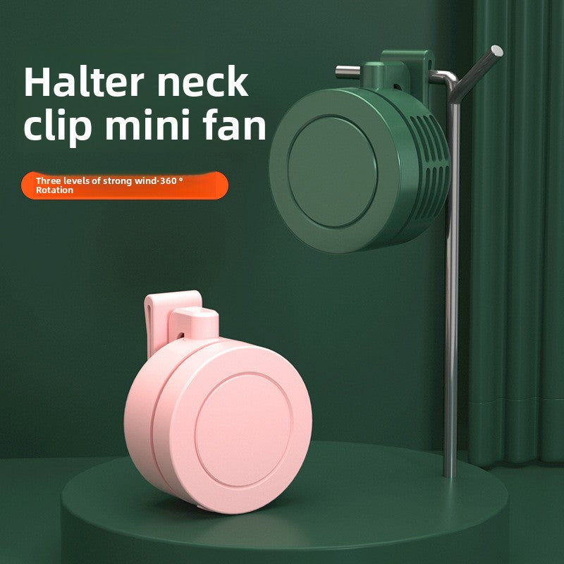 Ventilador Portátil con Clip Recargable USB | 3 Velocidades y Motor Silencioso para Escritorio y Cuello