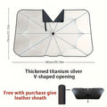 Parasol Telescópico para Parabrisas — Protección UV 99% | Selecto Shop
