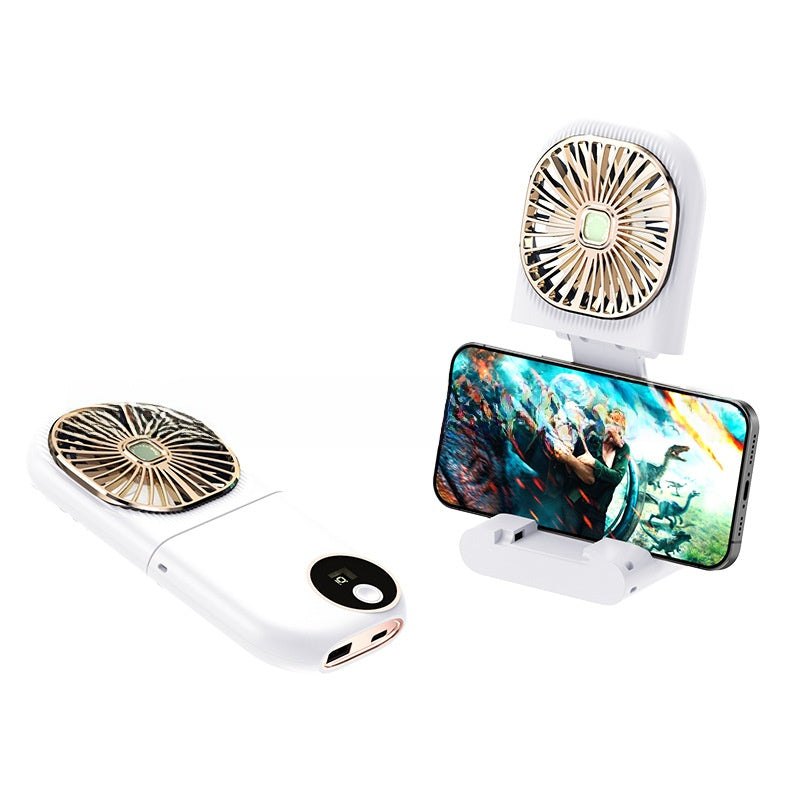Ventilador Portátil con Clip Recargable USB | 3 Velocidades y Motor Silencioso para Escritorio y Cuello