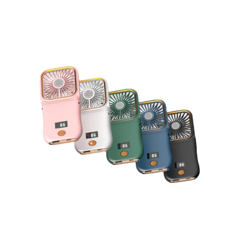 Ventilador Portátil con Clip Recargable USB | 3 Velocidades y Motor Silencioso para Escritorio y Cuello