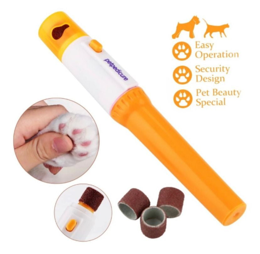 2x1 PetNailPro® Cortauñas para Perros y Gatos | Lima de Uñas para Mascotas | Seguro, Ergonómico e Incluye 6 Limas de Repuesto