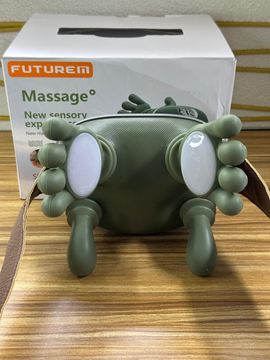 Masajeador Térmico Shiatsu Inalámbrico | Antiestrés Multi-zonas | Alivio Muscular en Hombros, Cuello y Espalda