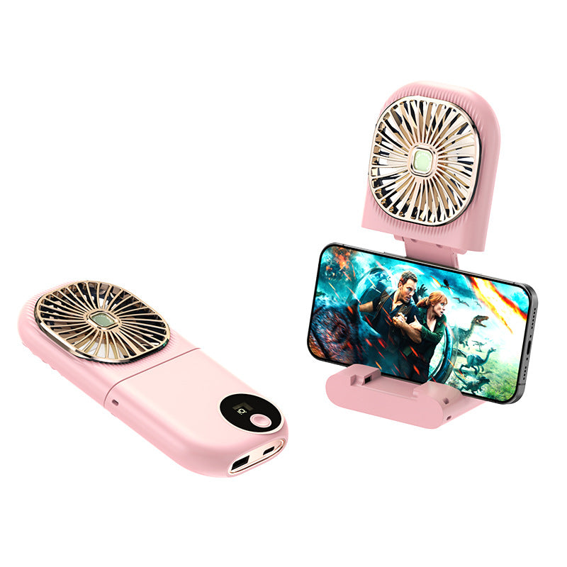 Ventilador Portátil con Clip Recargable USB | 3 Velocidades y Motor Silencioso para Escritorio y Cuello