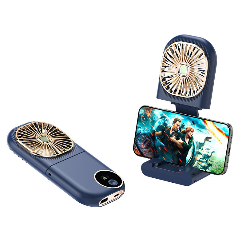 Ventilador Portátil con Clip Recargable USB | 3 Velocidades y Motor Silencioso para Escritorio y Cuello
