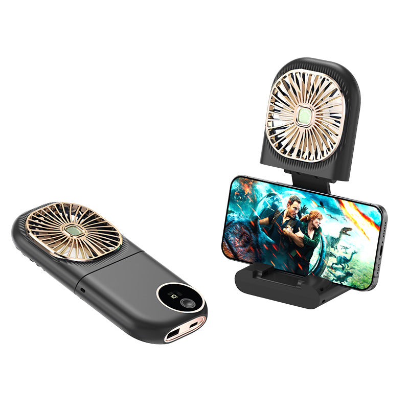 Ventilador Portátil con Clip Recargable USB | 3 Velocidades y Motor Silencioso para Escritorio y Cuello