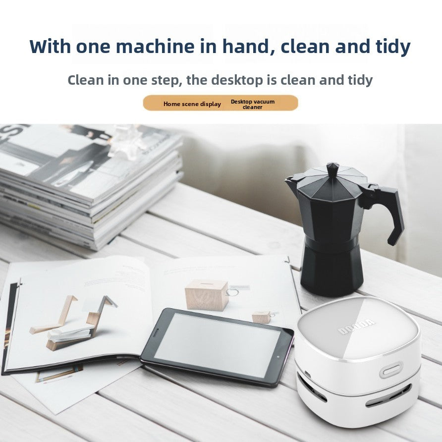 Mini USB Rechargeable Desktop Vacuum Cleaner