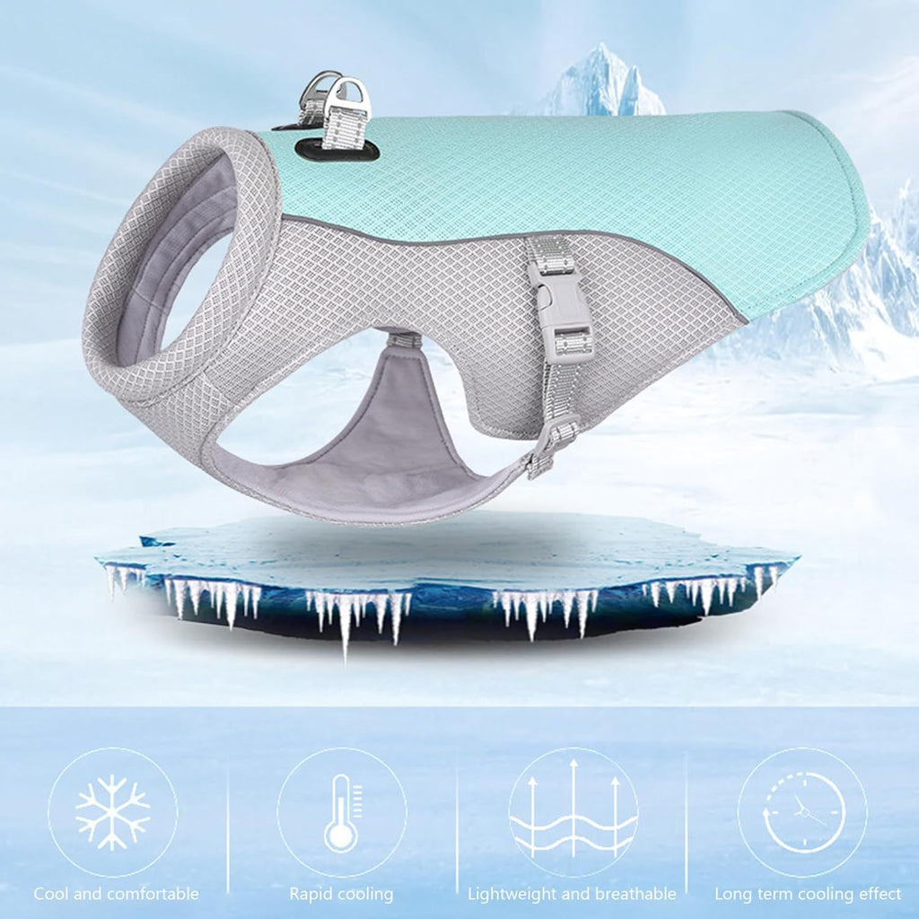 Pechera Cooling Respirable Ajustable para Perro